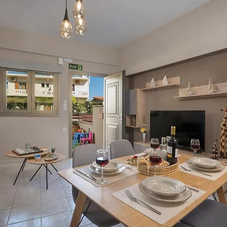 Apartment Elegant By The With Comforts Kolymbari